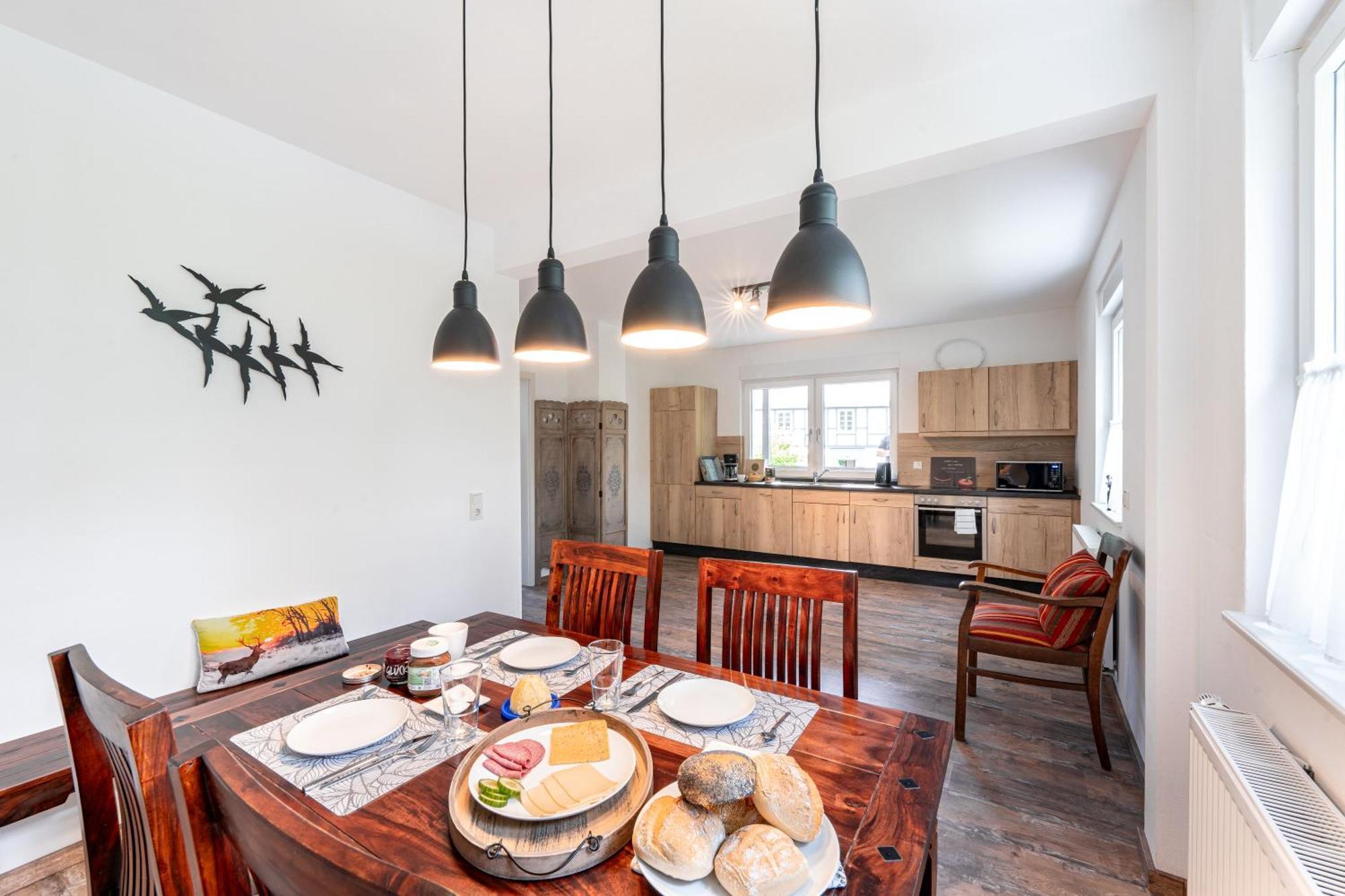 Ferienwohnung Haus An Der Lenne Lennestadt Bagian luar foto